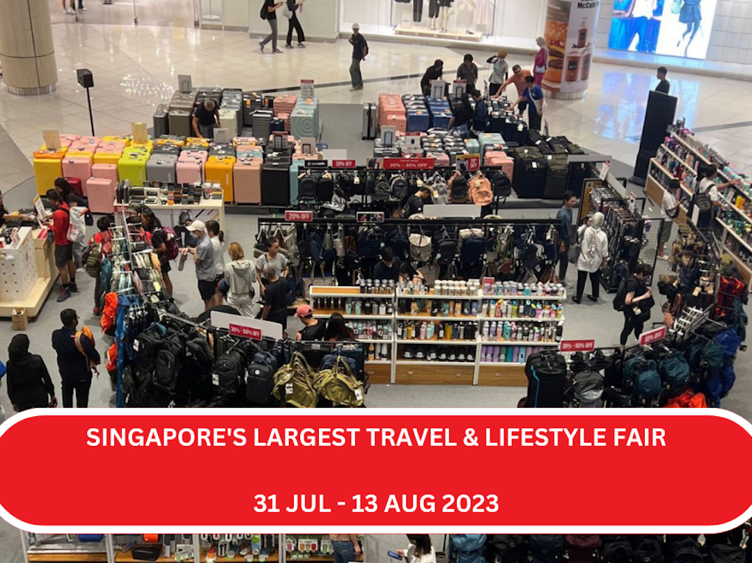 Singapore's Largest Travel & Lifestyle Fair